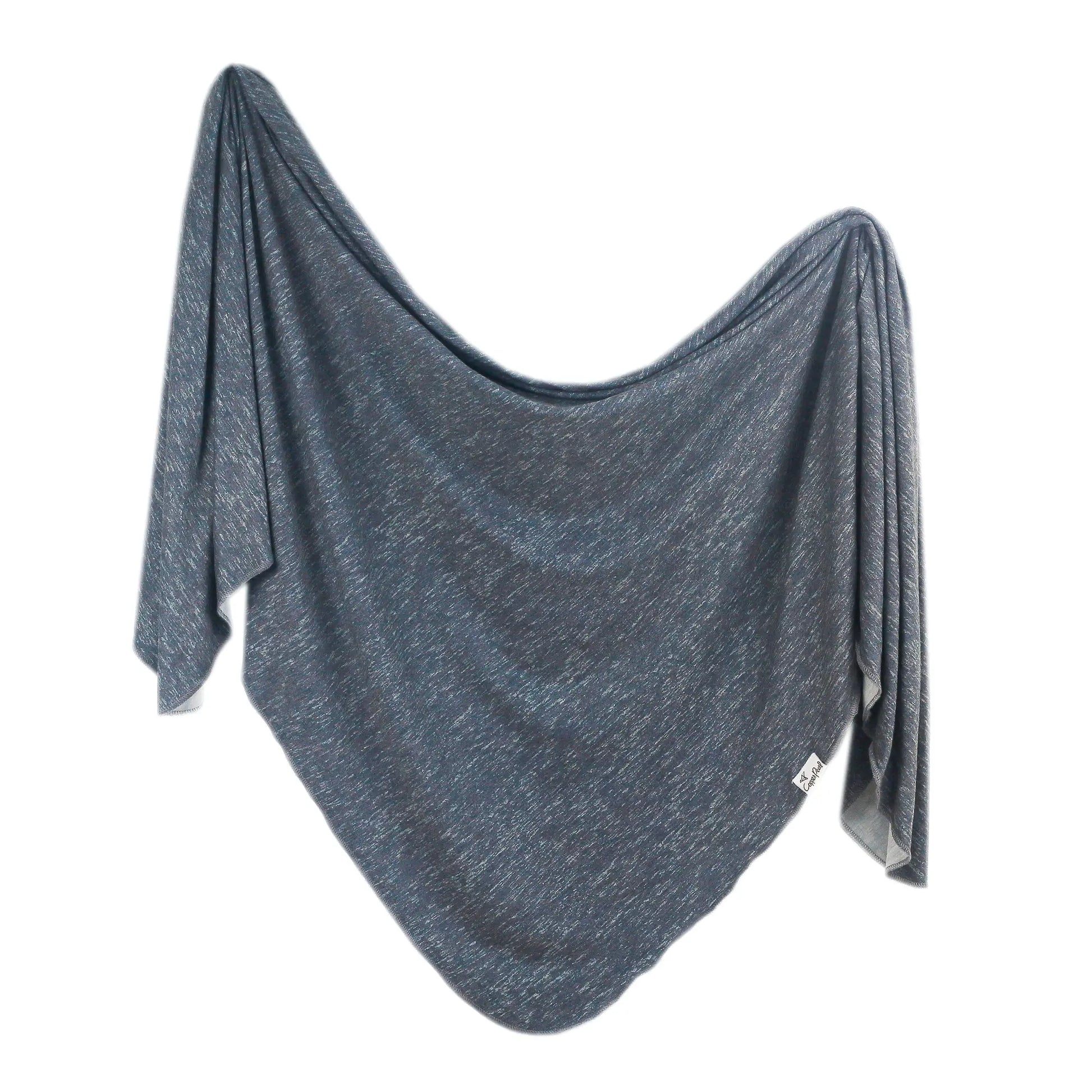 Copper pearl knit swaddle blanket