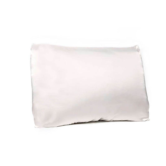 Silky Pillowcase with Envelope Closure, Standard, Ivory