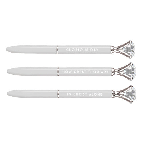 grey spring gem pen