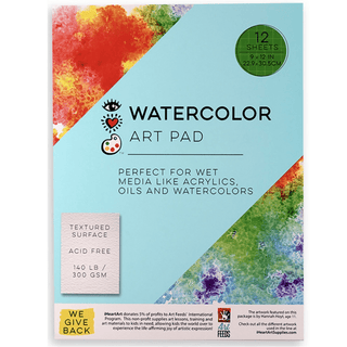 i Heart Art Watercolor Art Pad