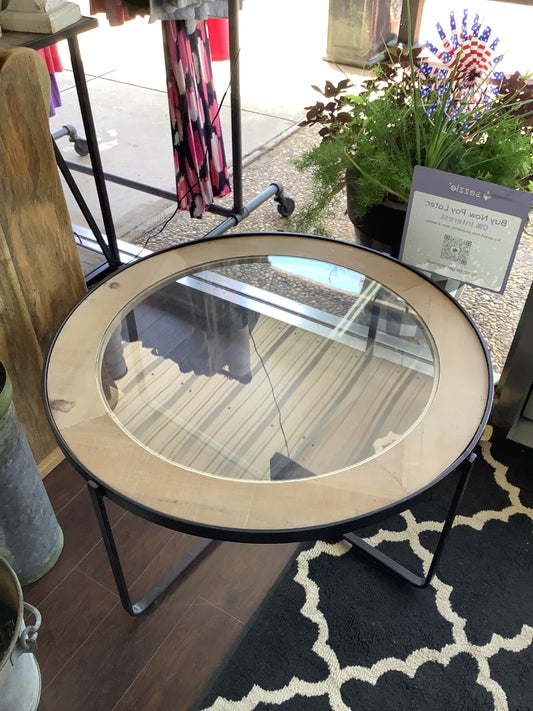 Round Farmhouse Coffee Table