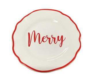 Merry Script Plate