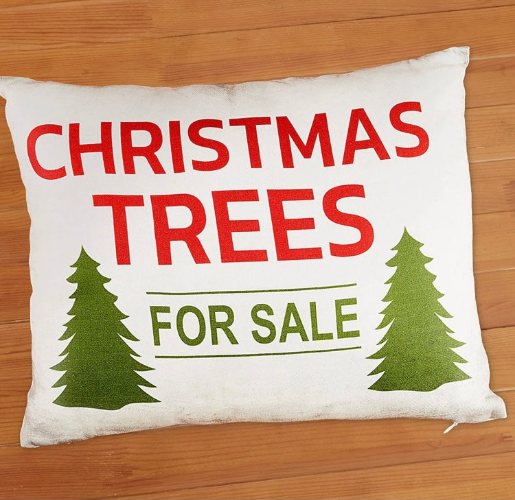 Christmas Trees Pillow