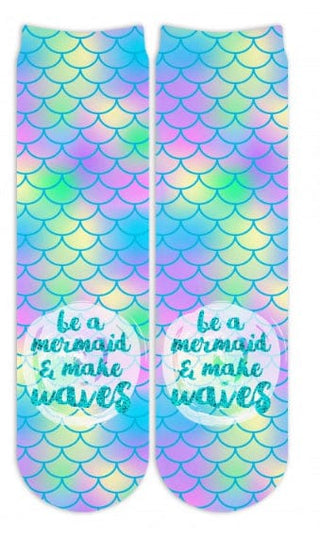 mermaid long socks