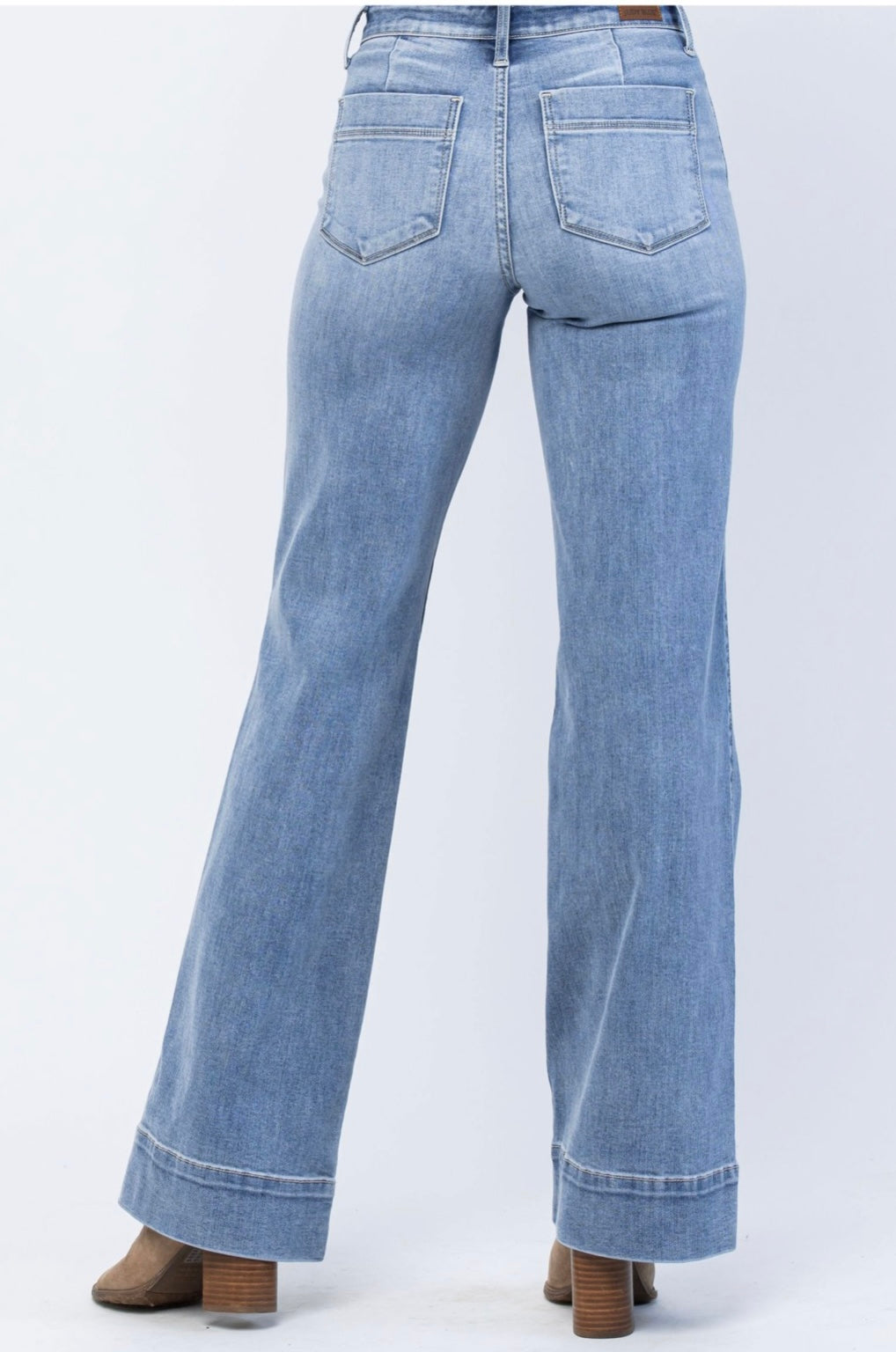 Judy Blue 82401 Wide Leg Jeans