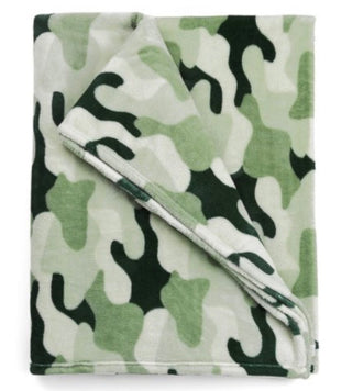 Green Camo blanket