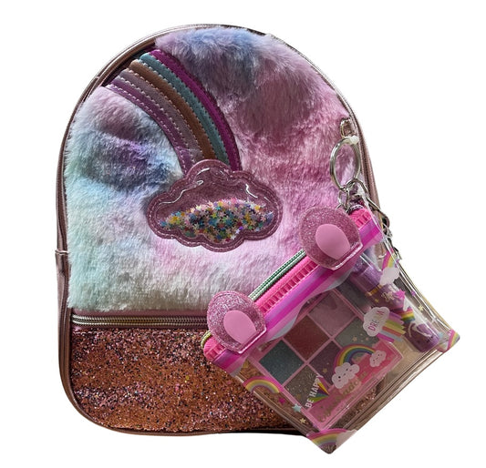 rainbow mini backpack