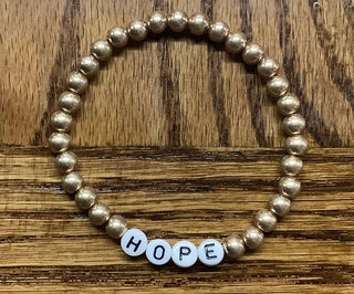 Gold Beaded Bracelets