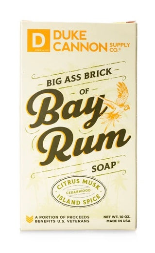 duke cannon bay rum soap.