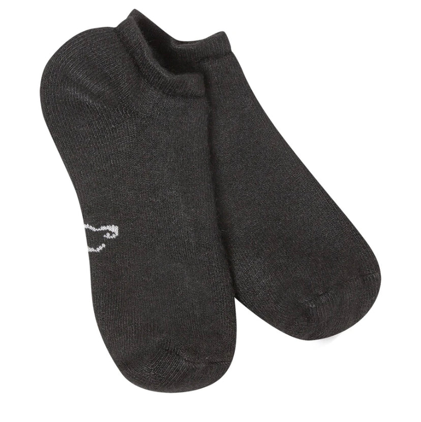 World Softest Ankle Socks Black