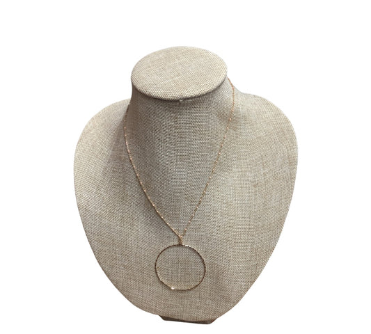 Circle Pendant Necklace