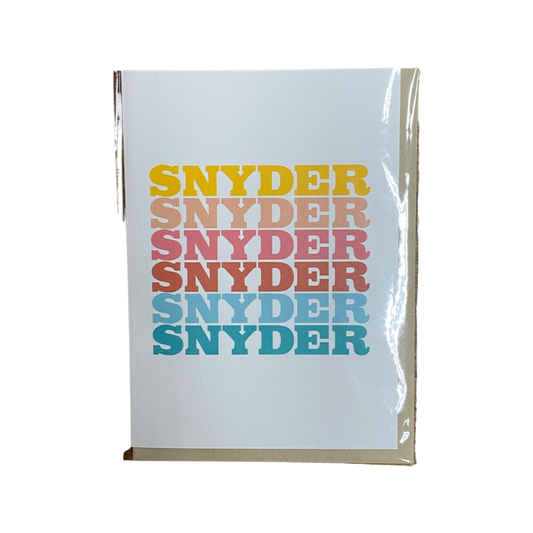 Snyder Note Cards