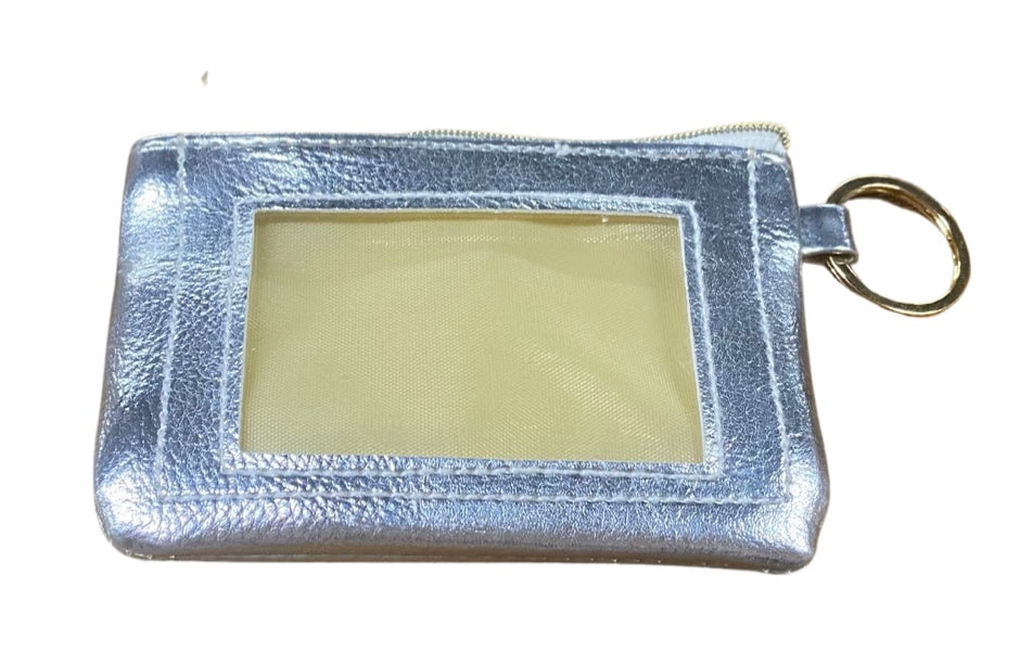 Silver Mugsby Keychain Wallet