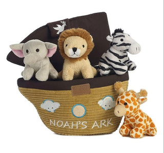noah's ark plush set