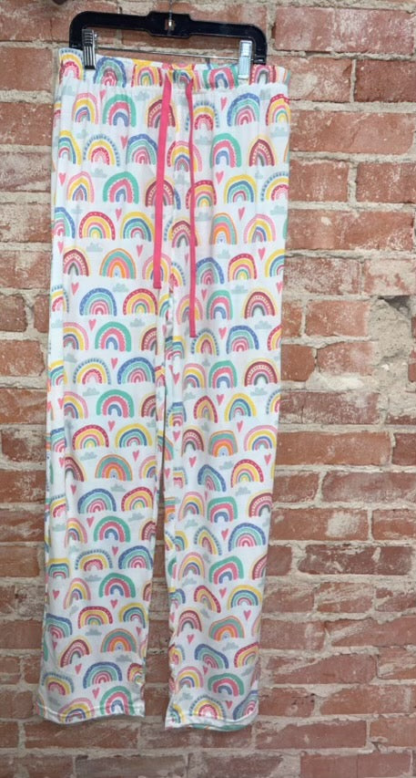 rainbow pj pants