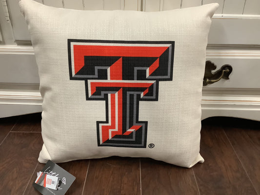 Texas Tech Double T Pillow
