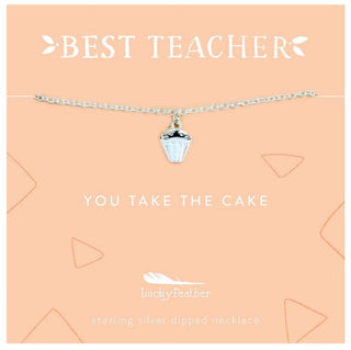 cupcake necklace