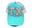 Aqua with pink TX