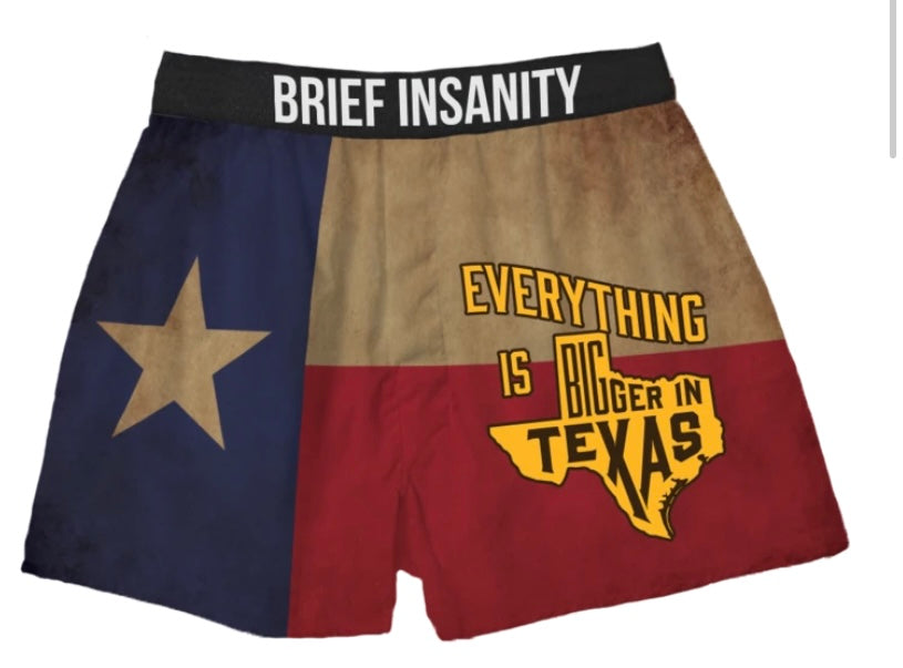 Bigger in Texas Boxers