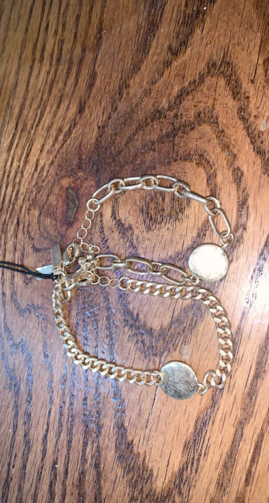 Gold Coin Bracelet