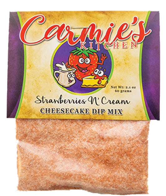Carmie’s Strawberries n Cream Cheesecake Dip Mix