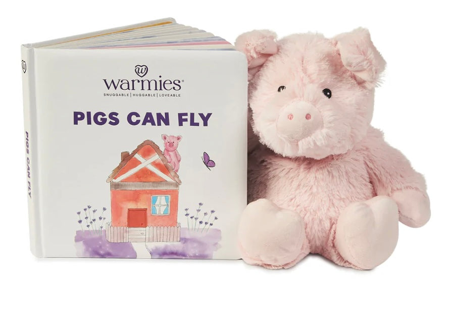 Warmies Pigs Can Fly Book
