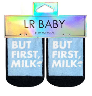 But First Milk Socks