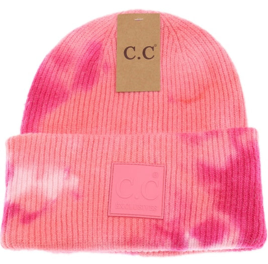 Adult CC Tie Dye Beanie 