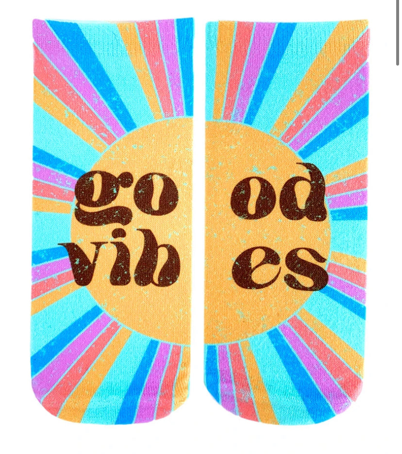 Good Vibes Ankle Socks