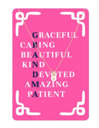 Grandma Necklace Jewelry Card