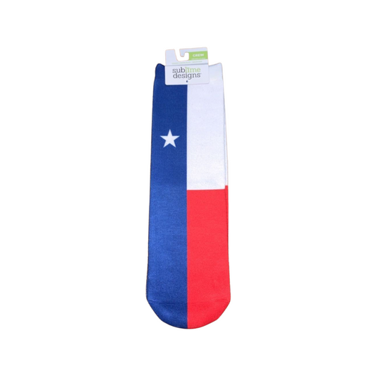 Texas Flag Socks