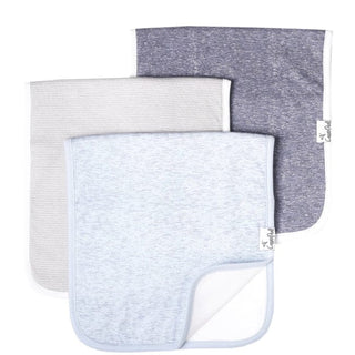 Copper Pearl burp cloth set