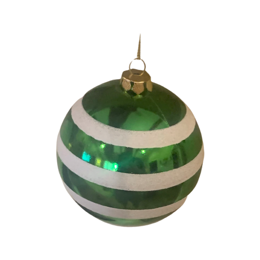 Green Stripe Ornament