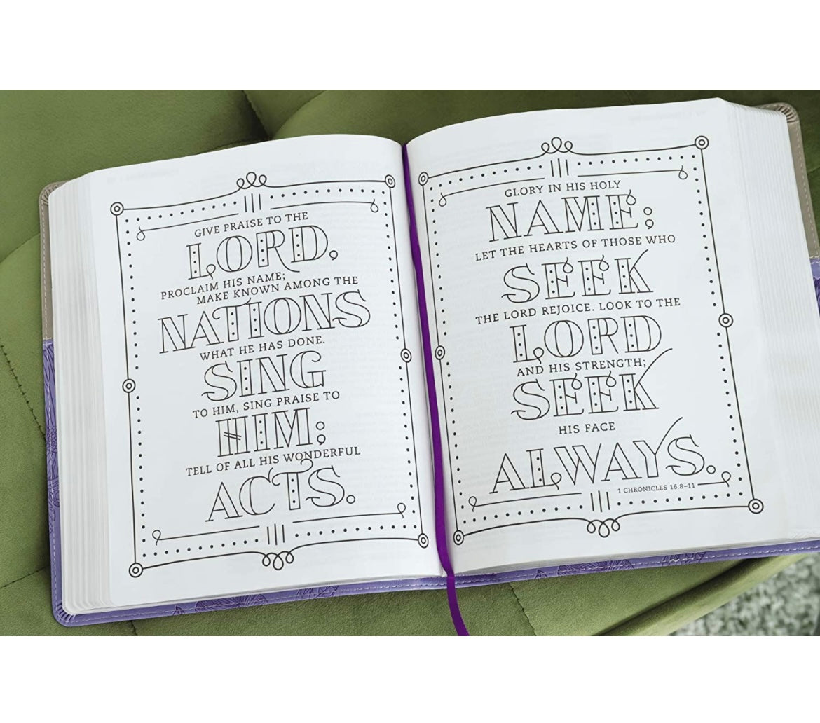 NIV Beautiful Word Bible - Large Print