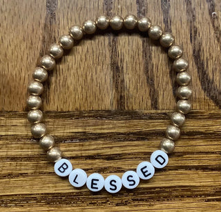 Gold Beaded Bracelets