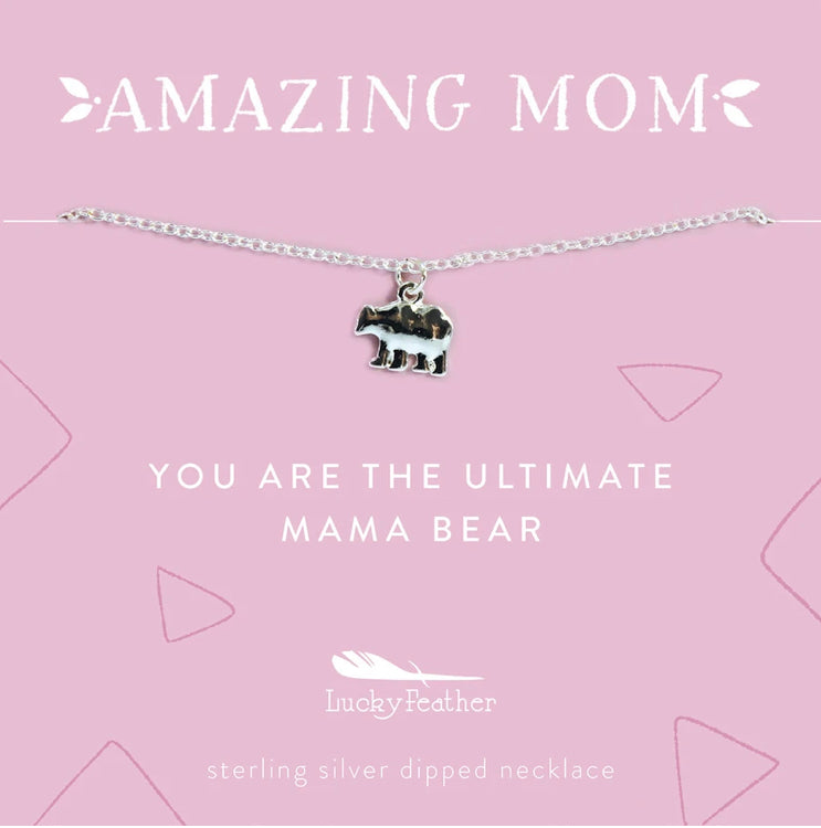 Amazing Mom  Ultimate Mama Bear Necklace