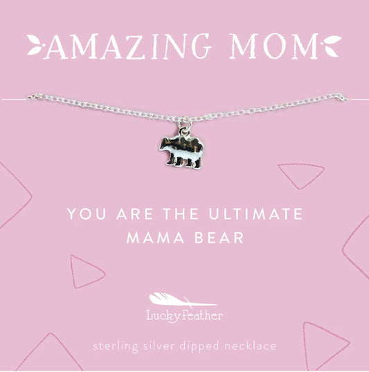 Amazing Mom  Ultimate Mama Bear Necklace