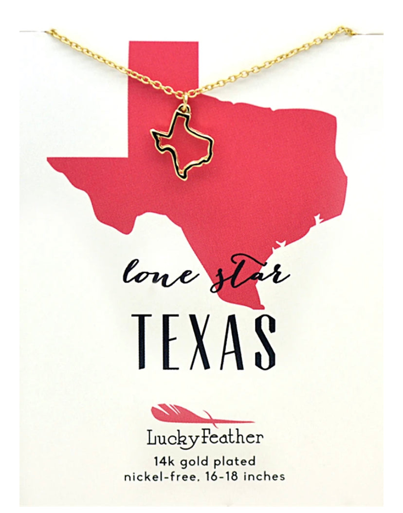 Texas State Necklace