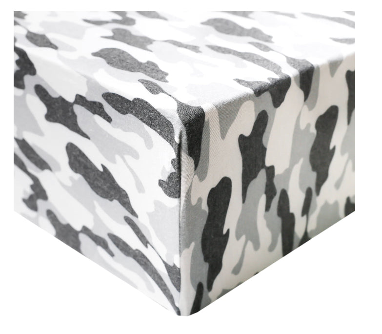camo crib fitted sheet