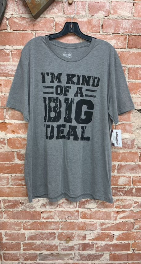 Big deal mens tee