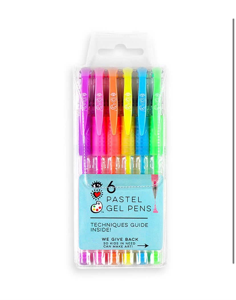 art pastel gel pens