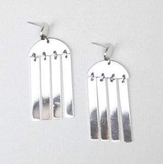 Silver Zeeke Earings