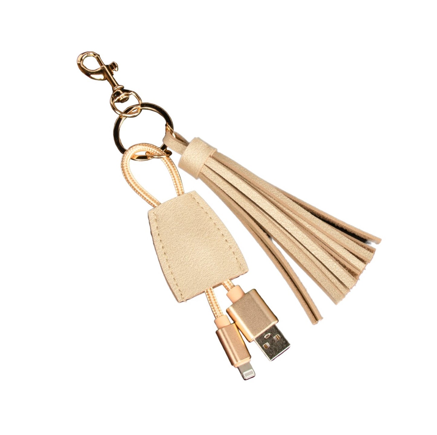 Tassel Keychain w/USB cord