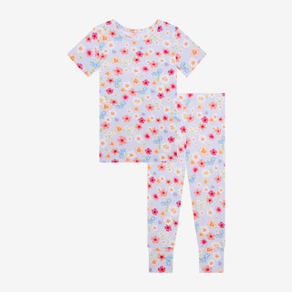 Posh Peanut Short Sleeve Basic Pajama-Carissa