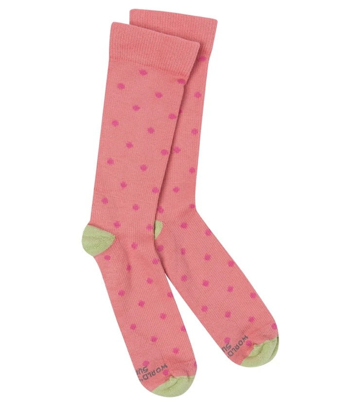Softest Long Poke-A-Dot Socks