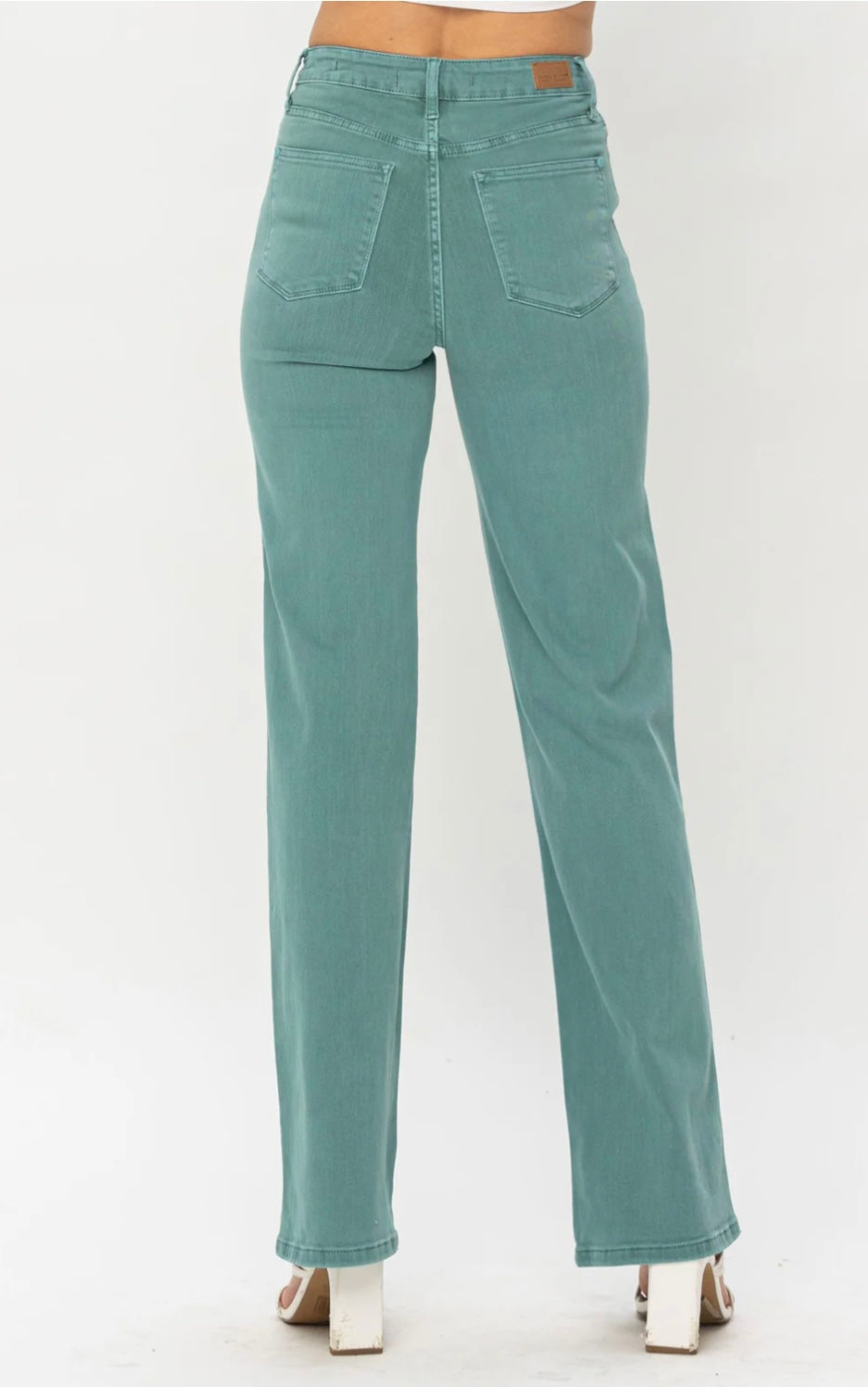 Judy Blue Sea Green 90s Jeans