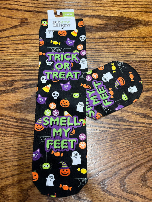 Halloween Socks Trick or Treat