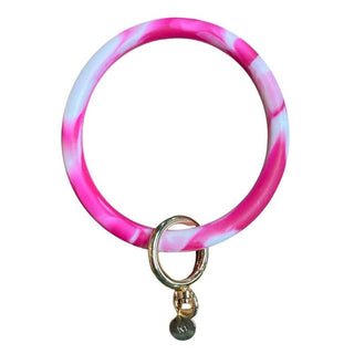 Silicone Bracelet Keyring