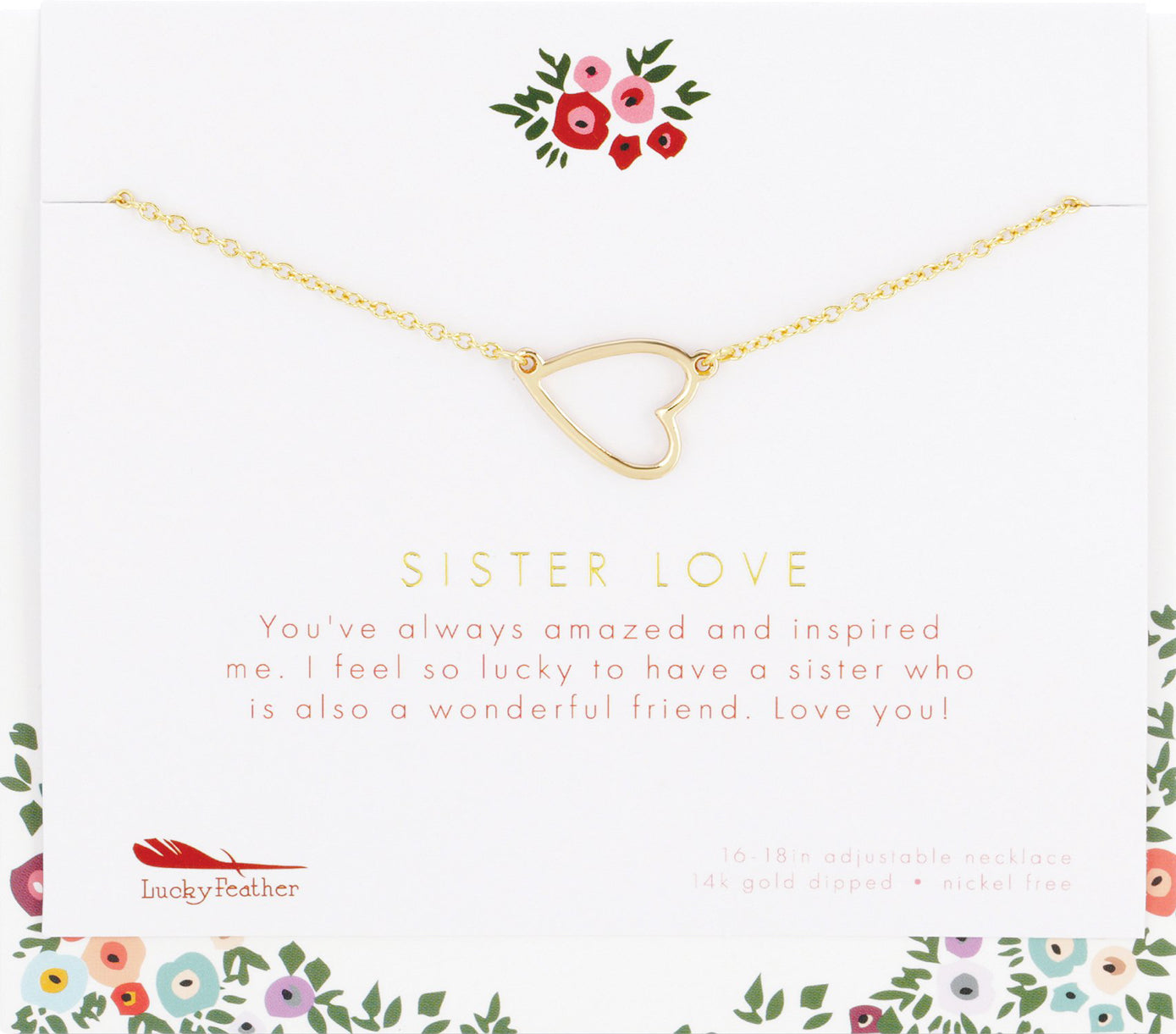 Sister Love Necklace