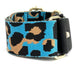Bright Blue Leopard